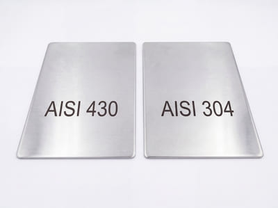 Отличия AISI 304 и AISI 430